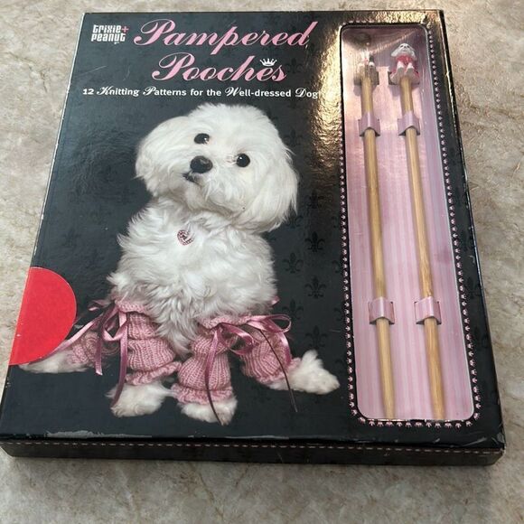Barnes & Noble Other - Pampered Pooches Knitting Set